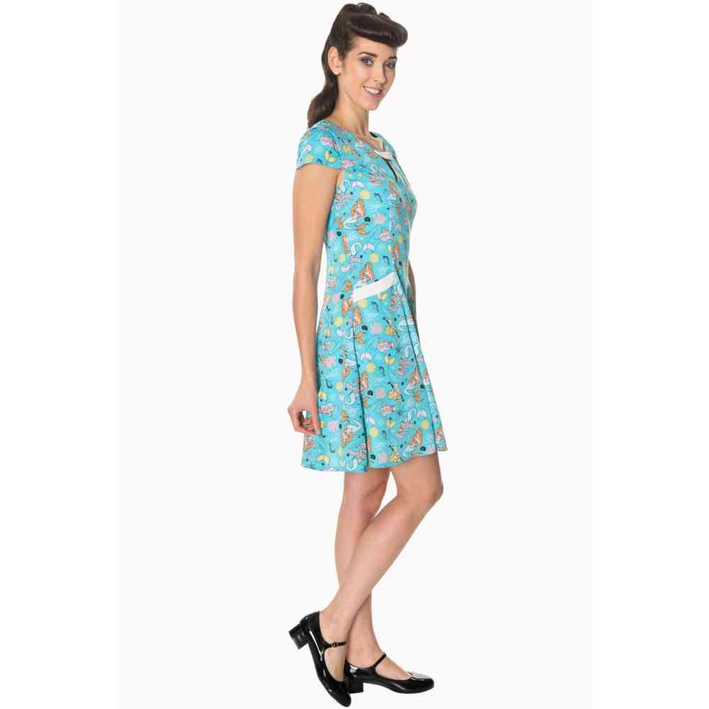 Dancing Days - HERITAGE Robe courte - Bleu